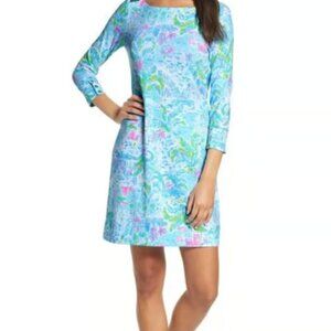 Lilly Pulitzer UPF 50+ Sophie Dress in What A Lovely Place Size XS